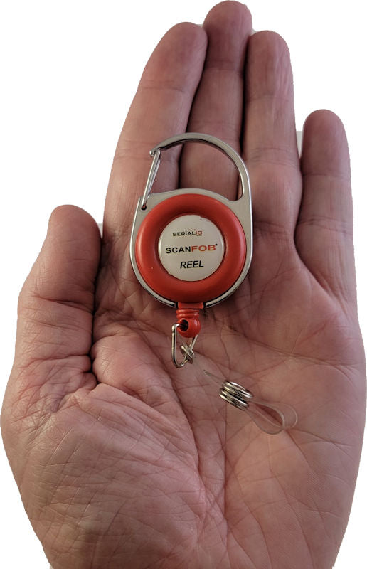 Scanfob® Brand Lightweight Badge Reel