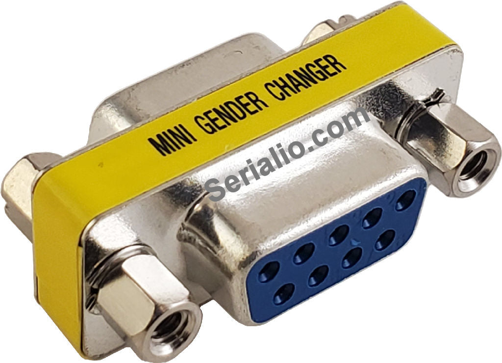DB9 F/F Mini Gender Changer