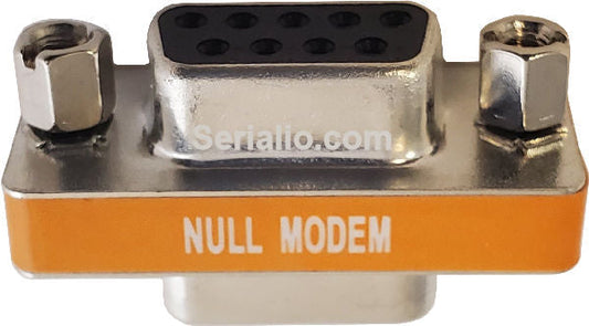 DB9 F/F Mini Gender Changer NULL MODEM
