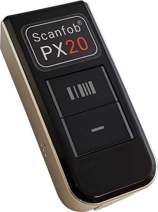 Scanfob® PX20 Fast Wireless Barcode Scanner 2D+1D iOS, Android, Windows+